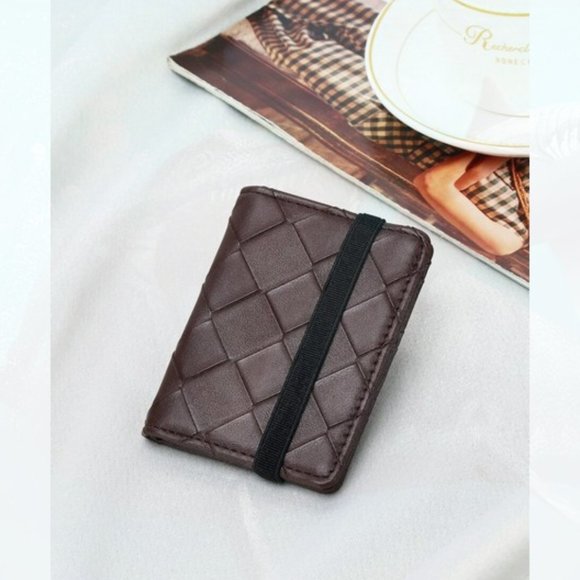 New Braided Embossed Small Wallet 165
